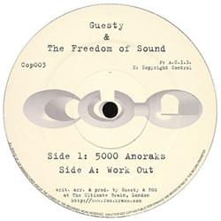 Download Guesty & The Freedom Of Sound - 5000 Anoraks Work Out
