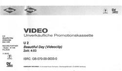 Download U2 - Beautiful Day Videoclip