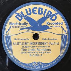 Download The Little Ramblers California Ramblers - A Little Bit Independent With All My Heart