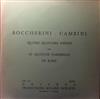 descargar álbum Luigi Boccherini, Giovanni Giuseppe Cambini - Quatre Quatuors Inedits