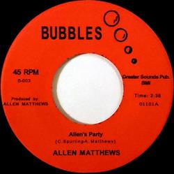 Download Allen Matthews - Allens Party Good Loving Care