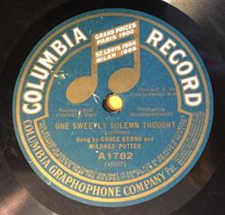 Download Grace Kearns And Mildred Potter Columbia Mixed Quartette - One Sweetly Solemn Thought Dreams Of Galilee