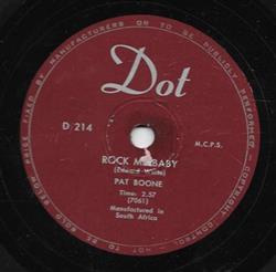 Download Pat Boone - Rock Me Baby Bernadine