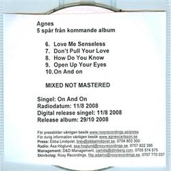 Download Agnes - 5 Spår Från Kommande Album