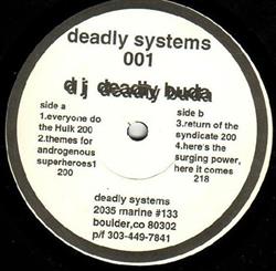 Download DJ Deadly Buda - Themes For Androgenous Superheroes
