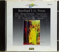 Download Bernfried EG Pröve - Salto Alliages Métaboles Entzeichnung I Es Trace II Dies Transfiguration Glocken Air Die Gefaltete Zeit Instances II