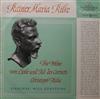 descargar álbum Will Quadflieg Spricht Rainer Maria Rilke - Der Cornet Und Frühe Gedichte