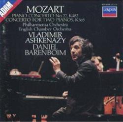 Download Wolfgang Amadeus Mozart, Vladimir Ashkenazy, Daniel Barenboim, English Chamber Orchestra, Philharmonia Orchestra - Mozart Piano Concerto No 22 K482 Concerto for Two Pianos K365316a