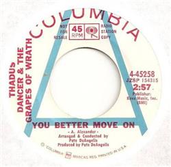 Download Thadus Dancer & The Grapes Of Wrath - Romeo Joe You Better Move On