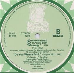 Download Sylvester With Patrick Cowley - Do You Wanna Funk