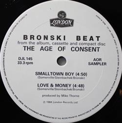 Download Bronski Beat - The Age Of Consent AOR Sampler