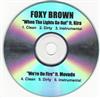 ouvir online Foxy Brown - When The Lights Go Out