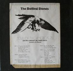 Download The Rolling Stones - Tour Of The Americas 75 Live At LA Forum