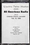 All American Radio - Live at UC 2 19 99
