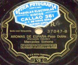 Download Mercedes Simone - Si Tu Fueras Mi Novia Aromas de España