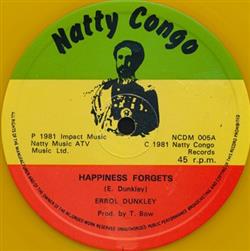 Download Errol Dunkley - Happiness Forgets