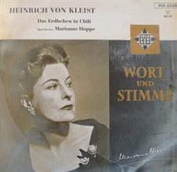 Download Marianne Hoppe - Das Erdbeben In Chili