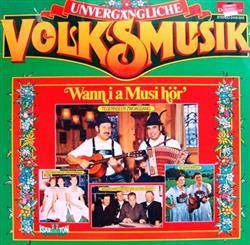 Download Various - Wann I A Musi Hör
