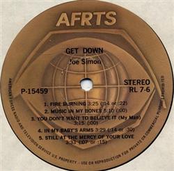 Download Joe Simon Funkadelic - Get Down Lets Take It To The Stage