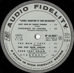 Download Lionel Hampton Et Son Orchestre - Lionel Plays Drums Vibes Piano