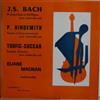 écouter en ligne Eliane Magnan - Bach Hindemith Toufic Succar Interprétés Par Eliane Magnan