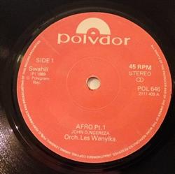 Download Orchestre Les Wanyika - Afro Pt 1 Afro Pt 2