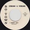 écouter en ligne Sterling & Sterling - I Must Say Dont Like What I See