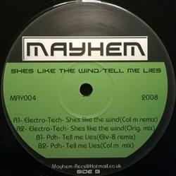 Download ElectroTech Pdh - Shes Like The Wind Tell Me Lies