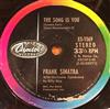 baixar álbum Frank Sinatra - The Song Is You The Last Dance