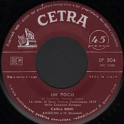 Download Carla Boni Carla Boni E Gino Latilla - Un Poco Canta Uccellino