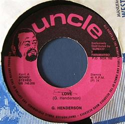 Download G Henderson F Aucagos featuring Les Vikings De La Guadeloupe - Love Calalou