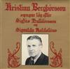online anhören Kristinn Bergþórsson - Syngur lög eftir Sigfús Halldórsson og Sigvalda Kaldalóns