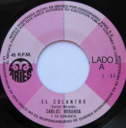 Download Carlos Miranda Y Su Conjunto Pepe Enrriquez Y Su Combo - El Culantro Negra De Mi Esperanza