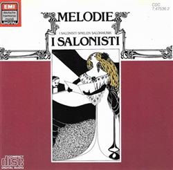 Download I Salonisti - Melodie I Salonisti Spielen Salonmusik