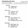 télécharger l'album Various - Freedman Jazz 2015 Tracks From Finalists