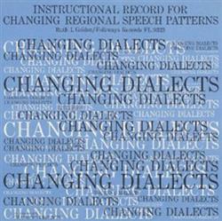 Download Ruth I Golden - Instructional Record For Changing Regional Speech Patterns
