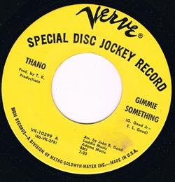 Download Thano - Gimme Something Weve never met