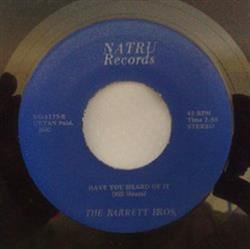 Download The Barrett Bros - Have You Heard Of It Occupy My Time