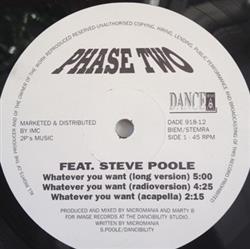 Download Phase Two - Whatever You Want