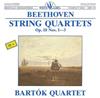 last ned album Beethoven, Bartók Quartet - String Quartets Op 18 Nos 1 3