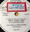 Album herunterladen Lisa Kirk And Bob Haymes - Fifty Years Ago Wait Till The Sun Shines Nellie Blues