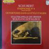 Album herunterladen Schubert Staatskapelle Dresde, Wolfgang Sawallisch - Symphonie N8 Inachevée Ouvertures Dans Le Style Italien