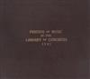 ouvir online Various - Friends Of Music In The Library Of Congress 1941
