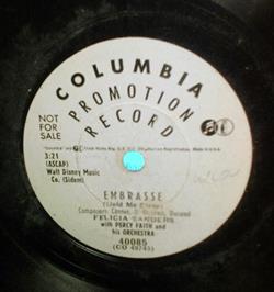 Download Felicia Sanders - Embrasse Hold Me Close Melancolie