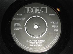 Download The Motams - Leave Your Number