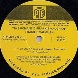 Download Frankie Vaughan - The Romantic Frankie Vaughan