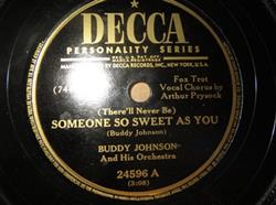 Download Buddy Johnson And His Orchestra - Someone So Sweet As You Pullamo