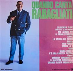 Download Alberto Rabagliati - Quando Canta Rabagliati