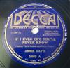lytte på nettet Jimmie Davis - If I Ever Cry Youll Never Know