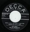 online anhören Ken Jones And His Orchestra - When I Tell You That I Love You Quando Dico Che Ti Amo